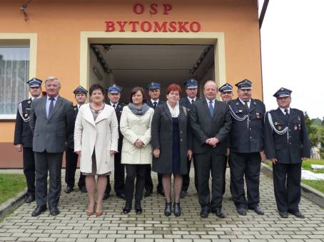 Przekazanie systemu selektywnego alarmowa dla OSP Bytomsko - 14.10.2015 r.