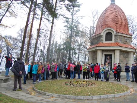 XVIII Rajd "Szlakiem cmentarzy I wojny wiatowej" - dzie pierwszy - 10.11.2015 r.