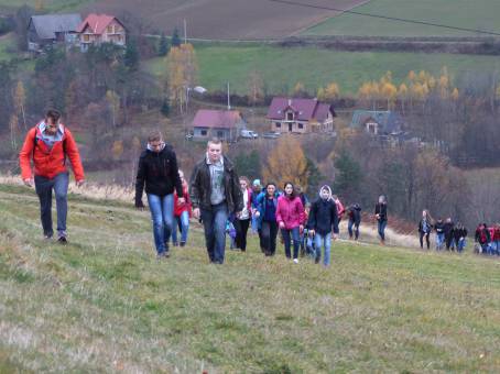 XVIII Rajd "Szlakiem cmentarzy I wojny wiatowej" - dzie drugi - 11.11.2015 r.