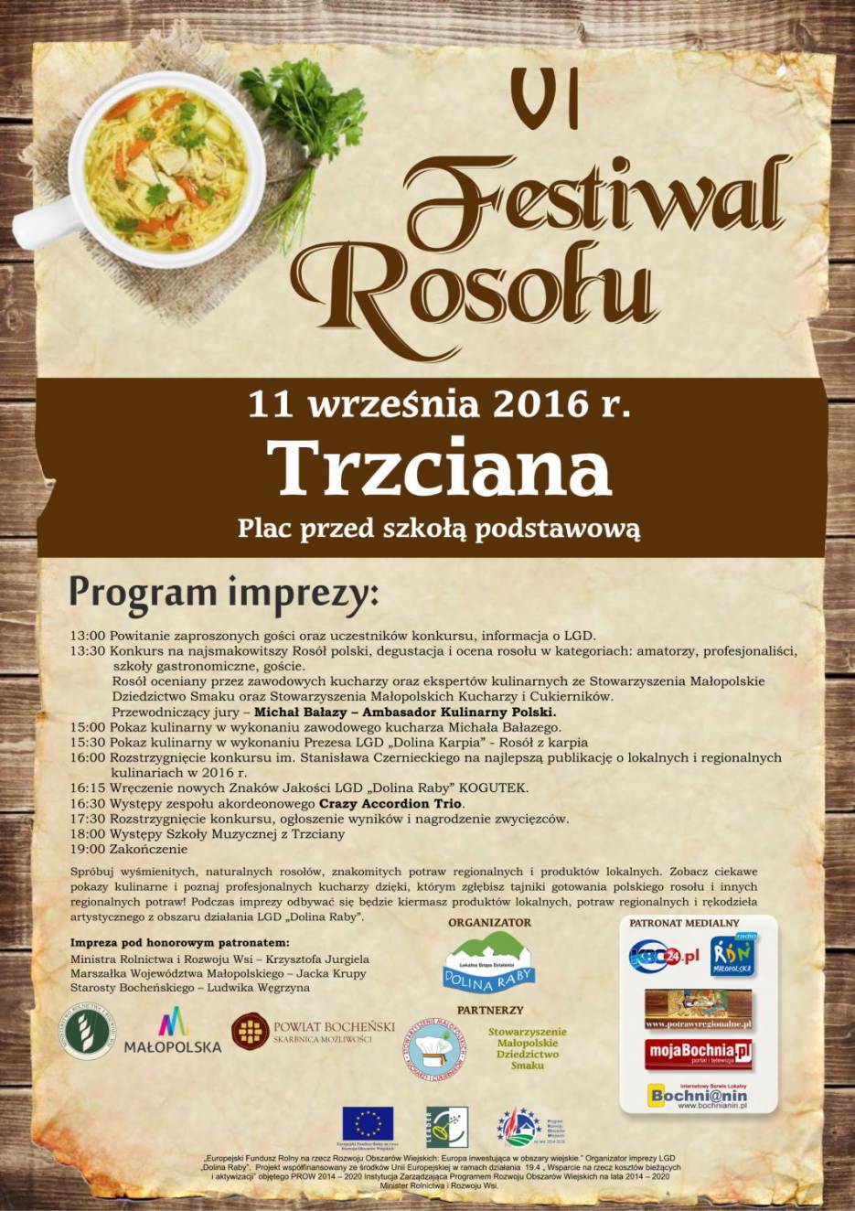 VI Festiwal Rosou - Trzciana - 11.09.2016 r.