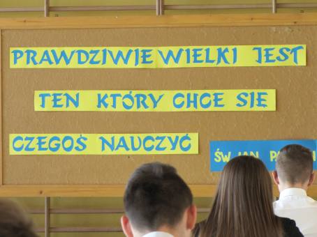 Egzamin ósmoklasistów w SP w Żegocinie- 15.04.2019