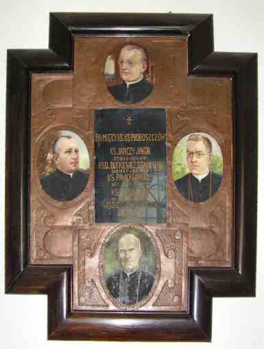 Epitafium czterech kapłanów.