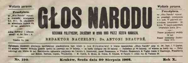 1902-08-20 Głos Narodu.