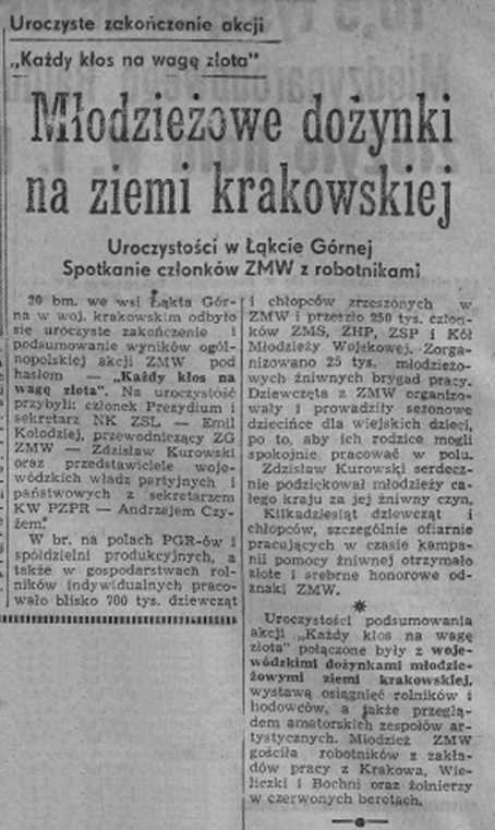 Echo Krakowa nr 221 z 22.09.1970 r.