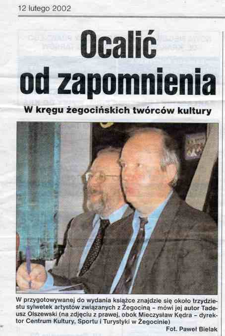 Dziennik Polski - art. z 12.02.2002 r.