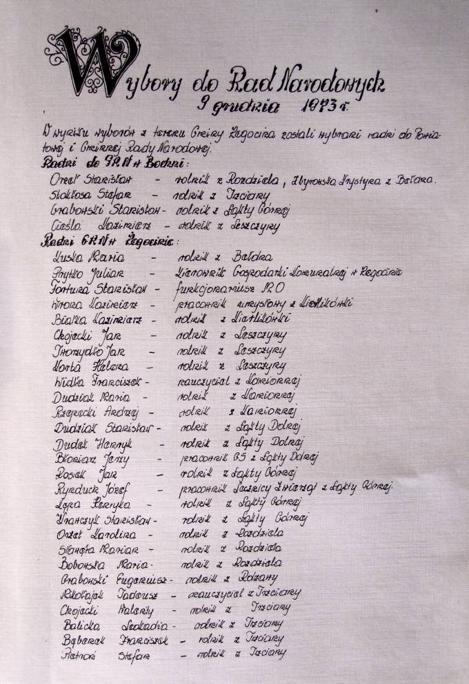 Kronika Gminy egocina.