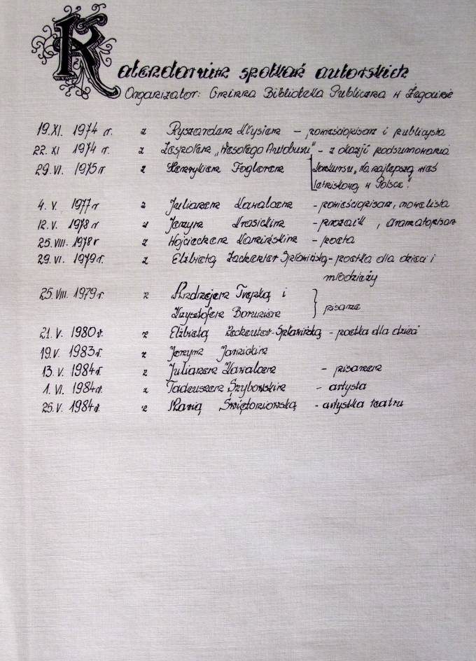 Kronika Gminy Zegocina.