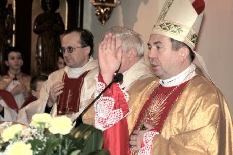 Ks. Bp Tadeusz Płoski - Żegocina - 31.12.2006.