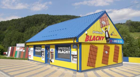 Blachotrapez - Punkt Sprzedaży w Żegocinie.