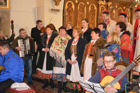 22.01.2017 - Koncert Kolęd w żegocińskim kościele parafialnym.