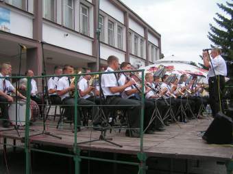 Młodzieżowa Orkiestra Dęta CSKiT w Żegocinie.