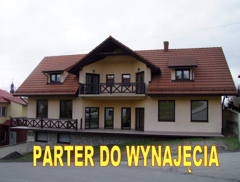 Parter do wynajcia.