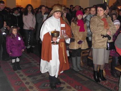 Rozesanie koldnikw misyjnych - egocina - 26.12.2011 r.