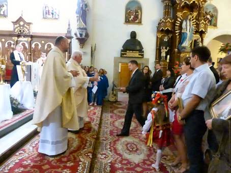 Peregrynacja Obrazu w egocinie - dzie drugi - 14.08.2014 r.