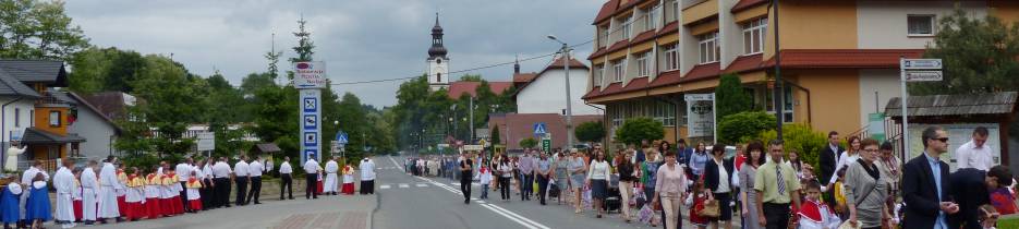 Procesja Boego Ciaa w egocinie - 04.06. 2015 r.