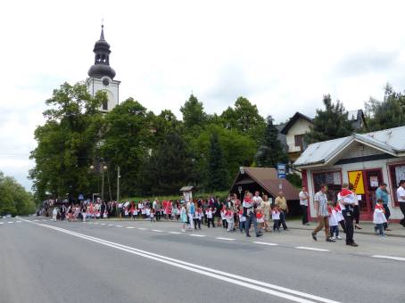 Procesja Boego Ciaa w egocinie - 04.06. 2015 r.