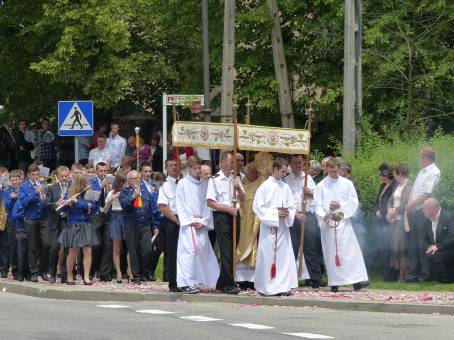 Procesja Boego Ciaa w egocinie - 04.06. 2015 r.