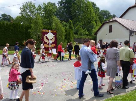 Procesja Boego Ciaa w egocinie - 04.06. 2015 r.