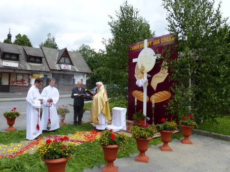 Procesja Boego Ciaa w egocinie - 04.06. 2015 r.