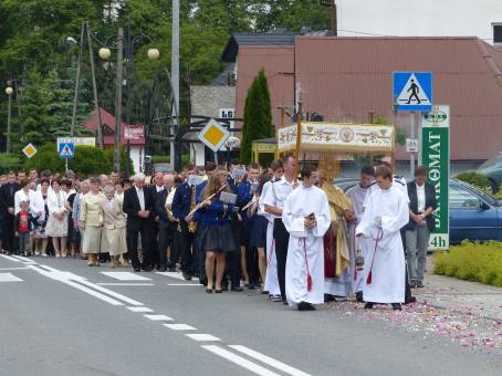 Procesja Boego Ciaa w egocinie - 04.06. 2015 r.