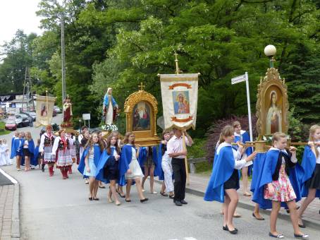 Procesja Boego Ciaa w egocinie - 04.06. 2015 r.