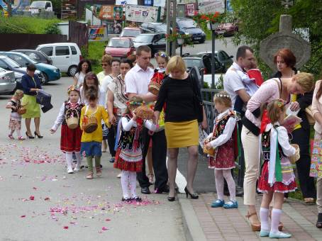 Procesja Boego Ciaa w egocinie - 04.06. 2015 r.