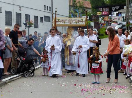 Procesja Boego Ciaa w egocinie - 04.06. 2015 r.