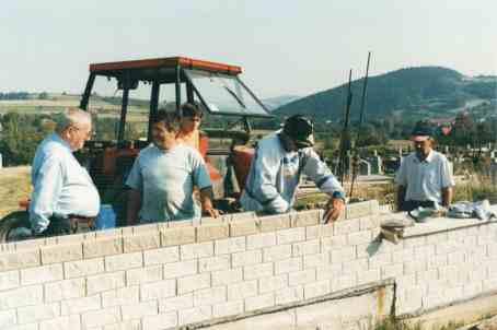 Remont cmentarza - 1996-1999